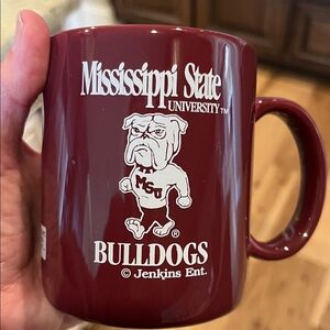 Mississippi State University Bulldogs Maroon Coffee Cup